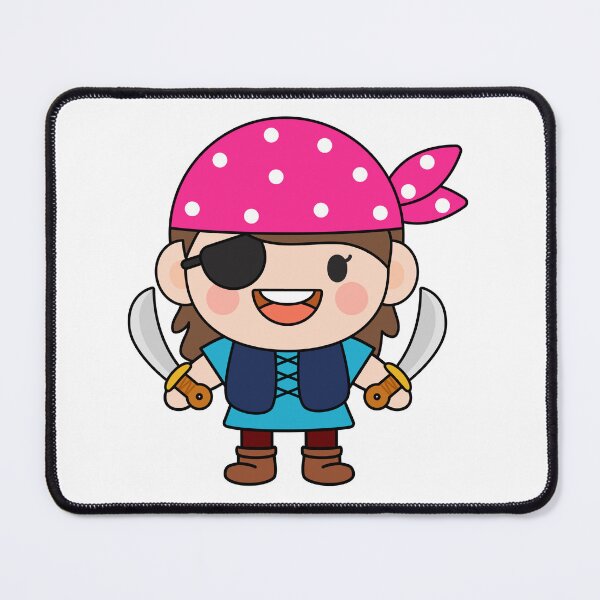 Item preview, Cute kid pirate captain, little girl wearing a costume of a pirate. designed and sold by NoeySmiley55.