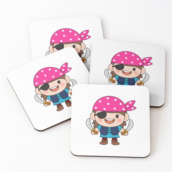 Item preview, Cute kid pirate captain, little girl wearing a costume of a pirate. designed and sold by NoeySmiley55.