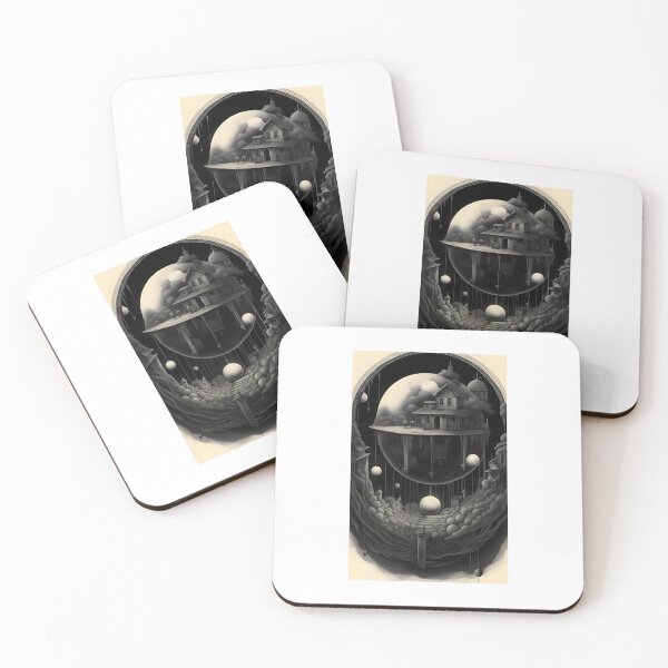 Item preview, Surreal home of grey designed and sold by K1ndo.