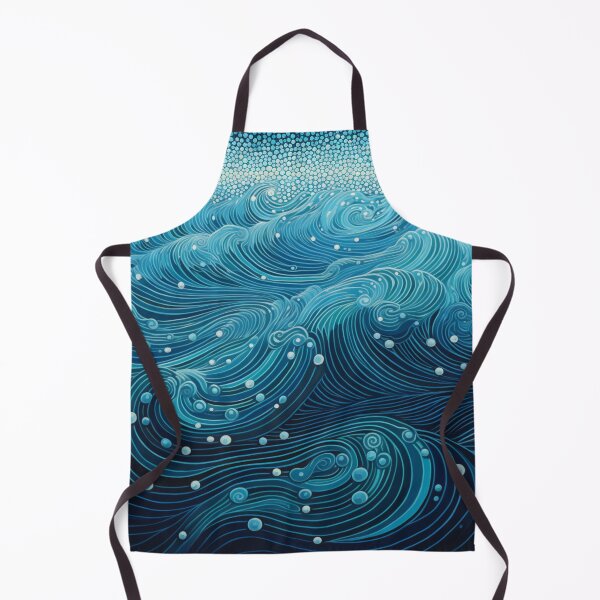 Item preview, Aboriginal Inspired Dot Art - With Strong Waves designed and sold by GrinGalore.