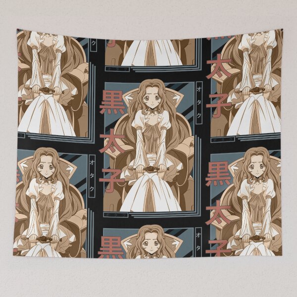 Item preview, Nunnally vi Britannia Retro Blue Black Design  designed and sold by Wafusaurus.