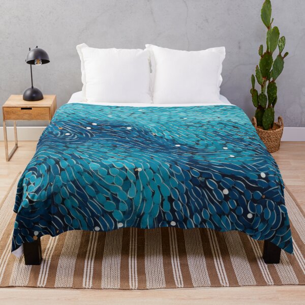 Item preview, Aboriginal Inspired Dot Art - Seascape designed and sold by GrinGalore.