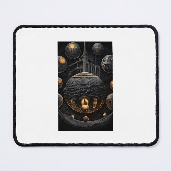 Item preview, Dark spherical world fantasy designed and sold by K1ndo.