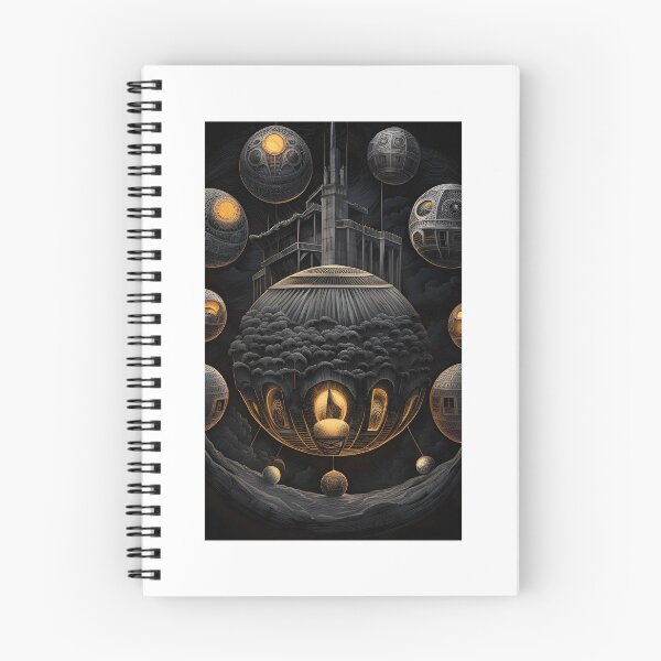 Item preview, Dark spherical world fantasy designed and sold by K1ndo.