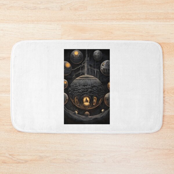 Item preview, Dark spherical world fantasy designed and sold by K1ndo.