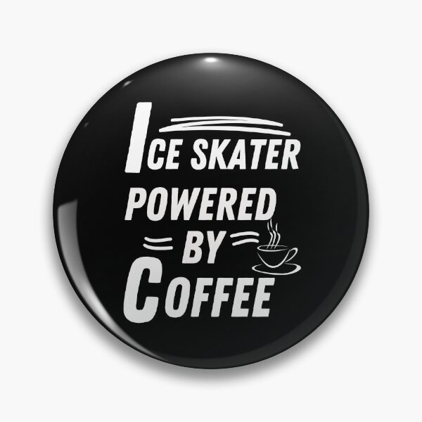 Item preview, Ice skater powered by coffee designed and sold by annoying-shirts.