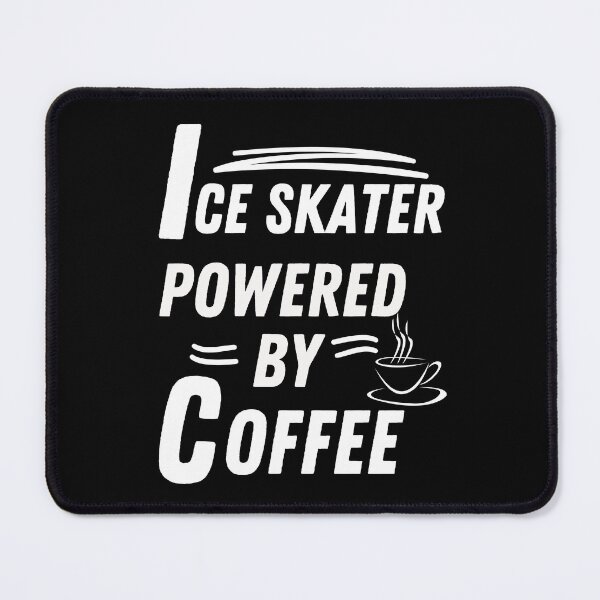 Item preview, Ice skater powered by coffee designed and sold by annoying-shirts.