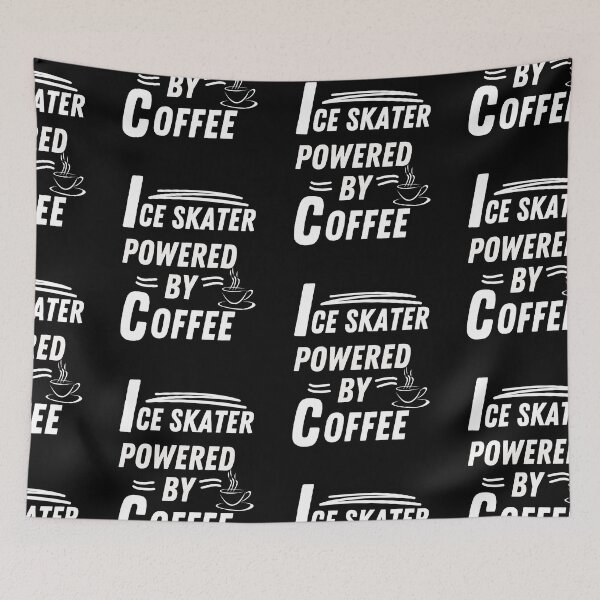 Item preview, Ice skater powered by coffee designed and sold by annoying-shirts.
