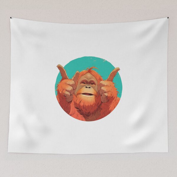 Item preview, Tapanuli Orangutan // Endangered species // Orangutan // Animal in danger designed and sold by SMARTKIT  DESIGNAGENCY.