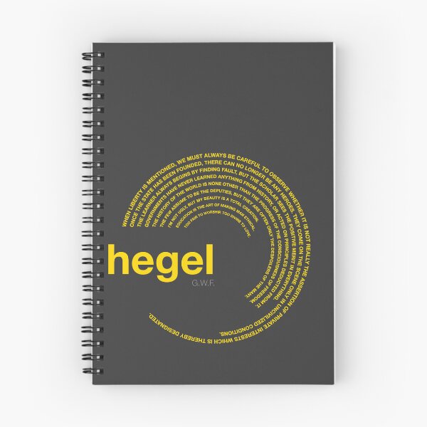Item preview, Georg Wilhelm Friedrich Hegel famous quotes poster [gold] designed and sold by CMYKStudio.