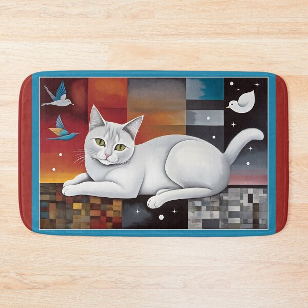 Artikelvorschau, Katze und Kunst entworfen und verkauft von Nira Dabush.