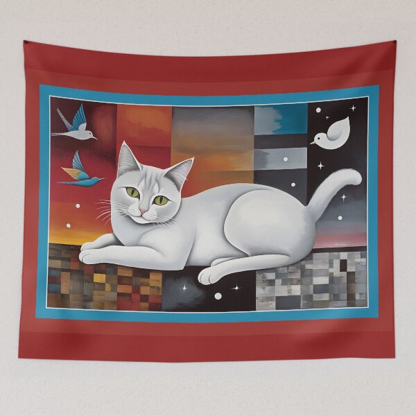 Artikelvorschau, Katze und Kunst entworfen und verkauft von Nira Dabush.