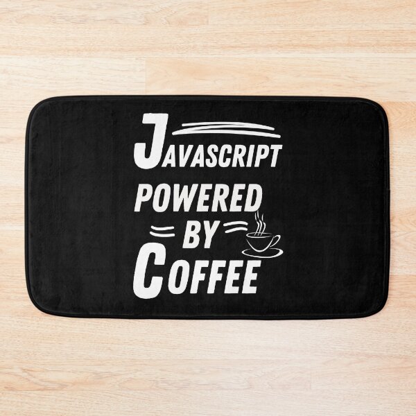 Item preview, JavaScript powered by coffee designed and sold by annoying-shirts.