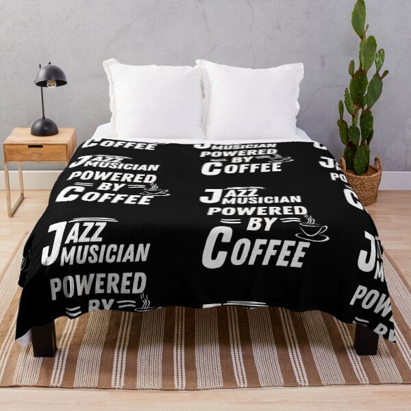 Item preview, Jazz musician powered by coffee designed and sold by annoying-shirts.