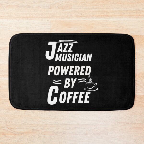 Item preview, Jazz musician powered by coffee designed and sold by annoying-shirts.