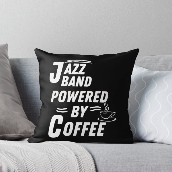 Item preview, Jazz band powered by coffee designed and sold by annoying-shirts.
