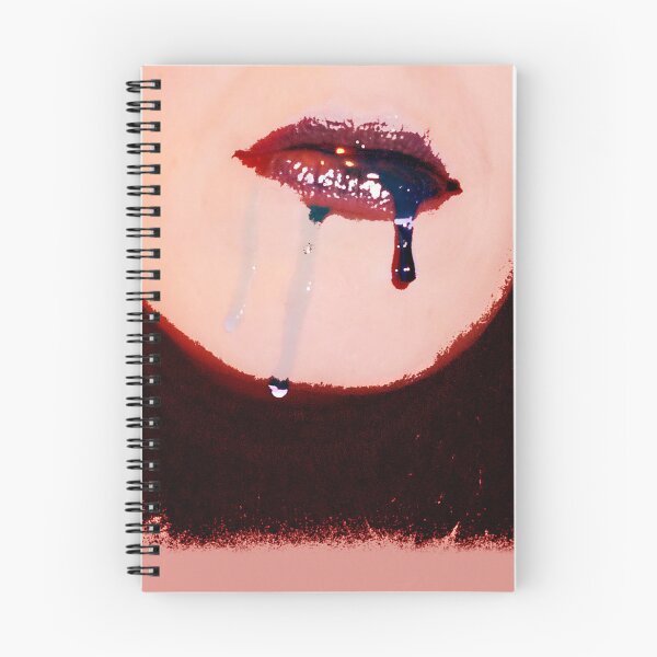 Item preview, Abstract photography sensual pink and burgundy mouth designed and sold by Carré Comme Orange.