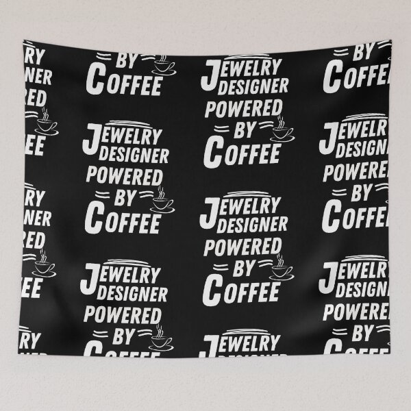 Item preview, Diseñador de joyas impulsado por el café designed and sold by annoying-shirts.