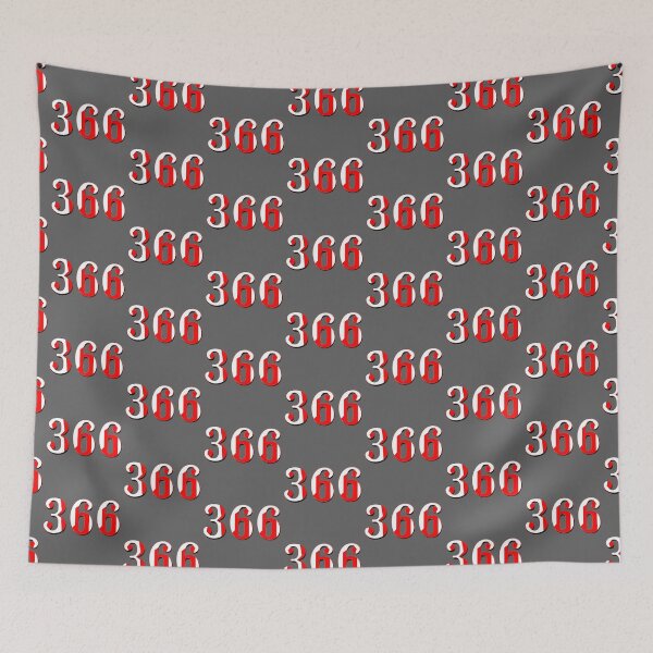 Item preview, number three hundred and sixty six digit 366 order sequence team member age designed and sold by 4rpixs.