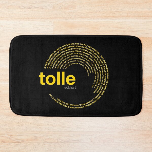 Item preview, Eckhart Tolle famous quotes poster [gold] designed and sold by CMYKStudio.