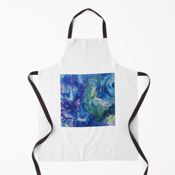 Item preview, Colorful Blue Abstract designed and sold by bordiuzha-art.
