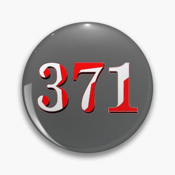 Item preview, number three hundred and seventy one digit 371 order sequence team member age designed and sold by 4rpixs.