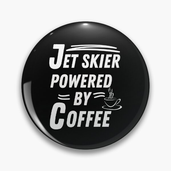 Item preview, Jet skier powered by coffee   designed and sold by annoying-shirts.