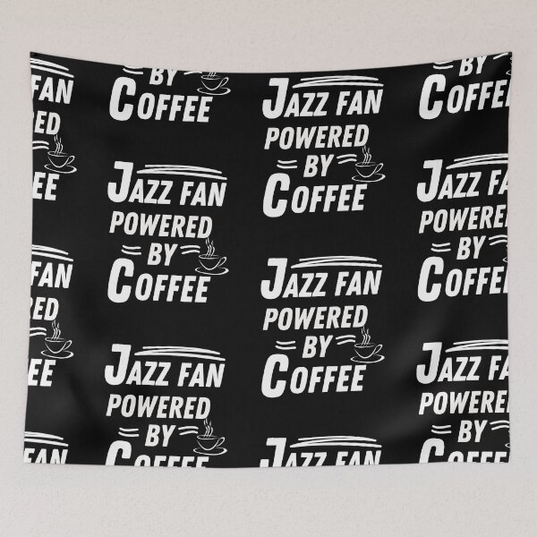Item preview, Jazz fan powered by coffee designed and sold by annoying-shirts.
