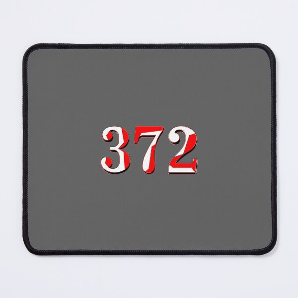 Item preview, number three hundred and seventy two digit 372 order sequence team member age designed and sold by 4rpixs.