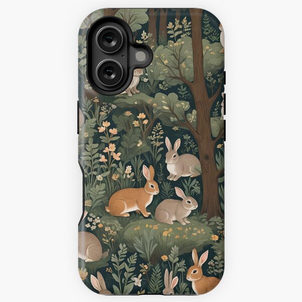 Item preview, Rabbits in the woods designed and sold by nwadsley.