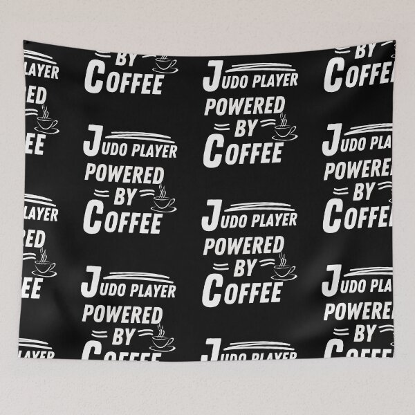 Item preview, Judo player powered by coffee   designed and sold by annoying-shirts.