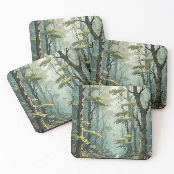 Item preview, Fish floating in the woods designed and sold by nwadsley.