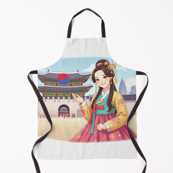 Item preview, a woman in a hanbok(한복) designed and sold by lovelybong.