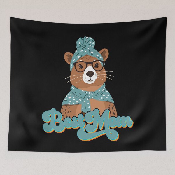 Item preview, Capymama Funny Capybara Mother Love designed and sold by LuminOrb.