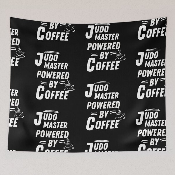 Item preview, Judo master powered by coffee   designed and sold by annoying-shirts.
