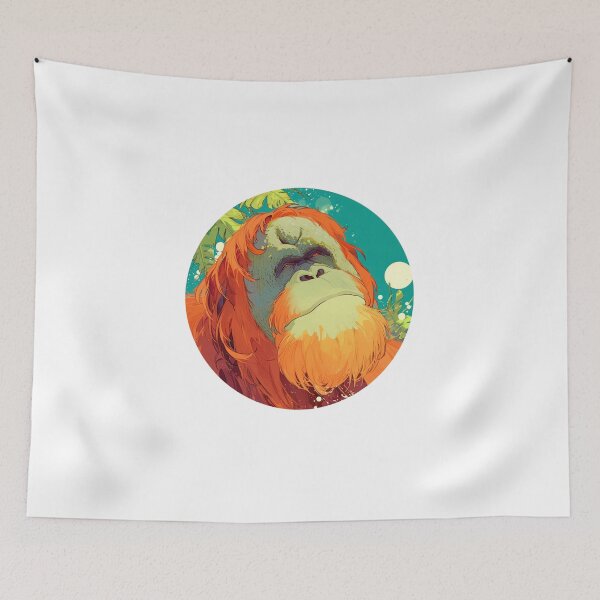 Item preview, Tapanuli Orangutan // Endangered species // Orangutan // Animal in danger designed and sold by SMARTKIT  DESIGNAGENCY.