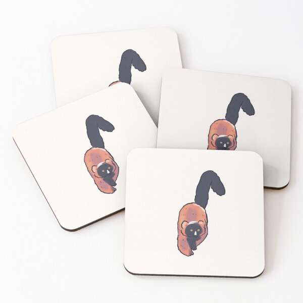Item preview, red ruffed lemur art designed and sold by Mayarart.