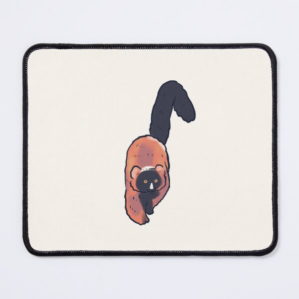 Item preview, red ruffed lemur art designed and sold by Mayarart.