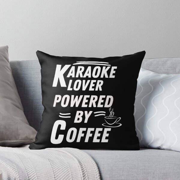 Item preview, Karaoke lover powered by coffee   designed and sold by annoying-shirts.
