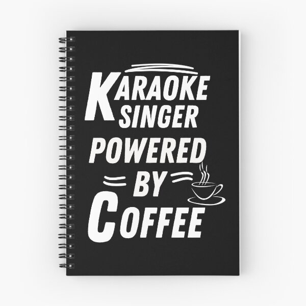 Item preview, Karaoke singer powered by coffee   designed and sold by annoying-shirts.