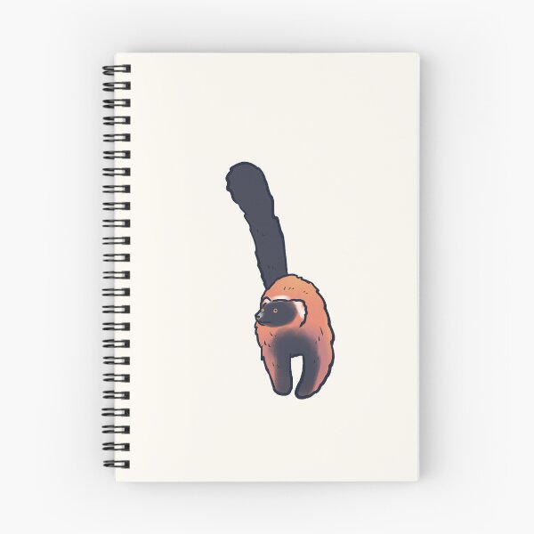 Item preview, red ruffed lemur art designed and sold by Mayarart.