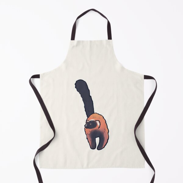 Item preview, red ruffed lemur art designed and sold by Mayarart.