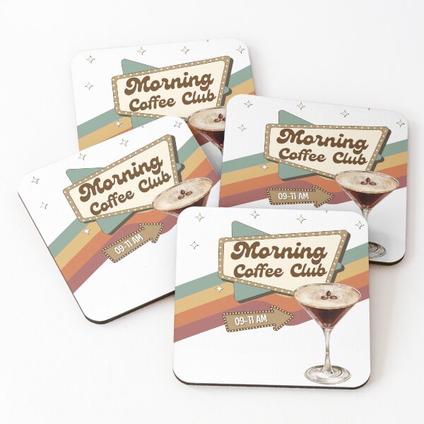 Item preview, Morning Coffee Club Espresso Martini designed and sold by FireSisters.