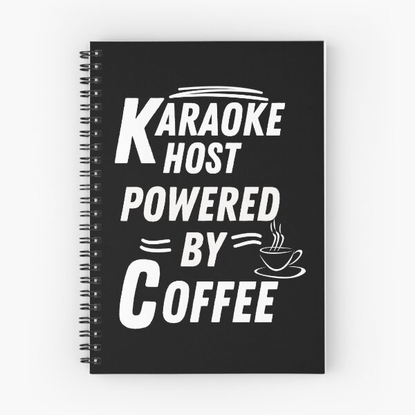 Item preview, Karaoke host powered by coffee   designed and sold by annoying-shirts.