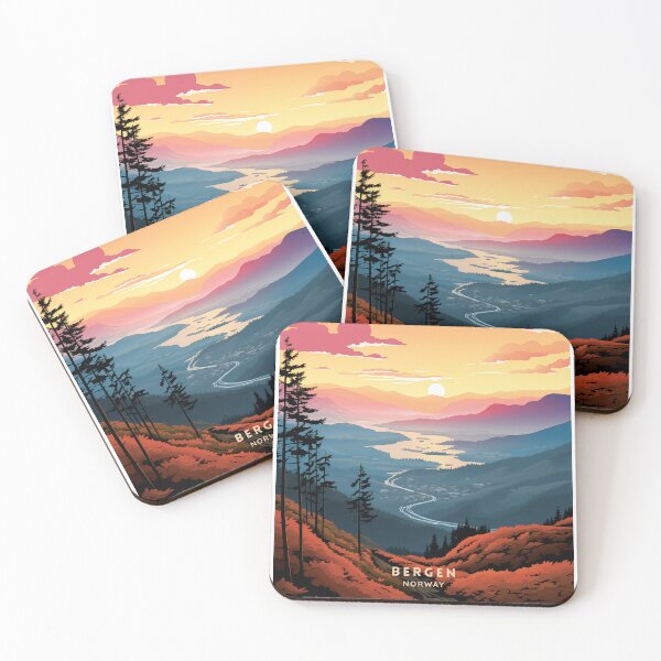 Item preview, Bergen: Norway's Coastal Gem designed and sold by NeuralVibe.