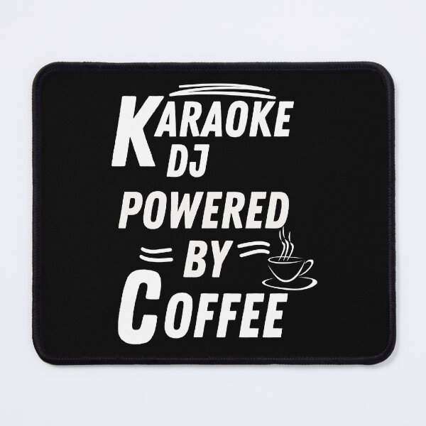 Item preview, Karaoke dj powered by coffee designed and sold by annoying-shirts.