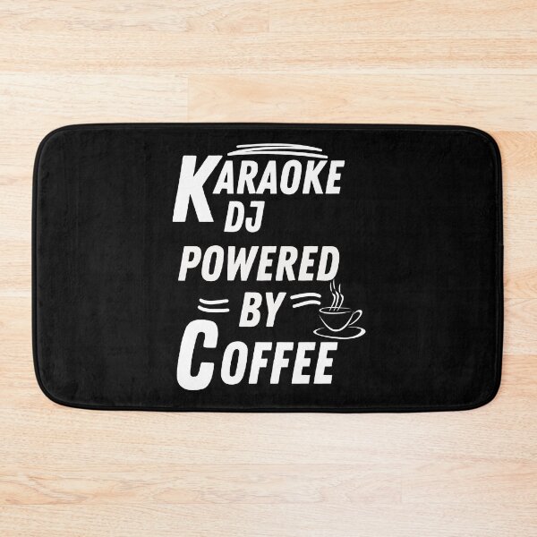 Item preview, Karaoke dj powered by coffee   designed and sold by annoying-shirts.