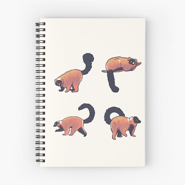 Item preview, red ruffed lemur pack  designed and sold by Mayarart.