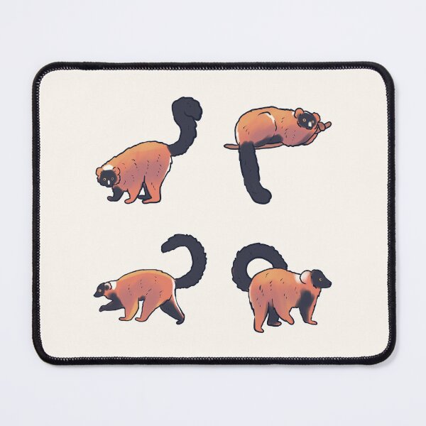 Item preview, red ruffed lemur pack  designed and sold by Mayarart.