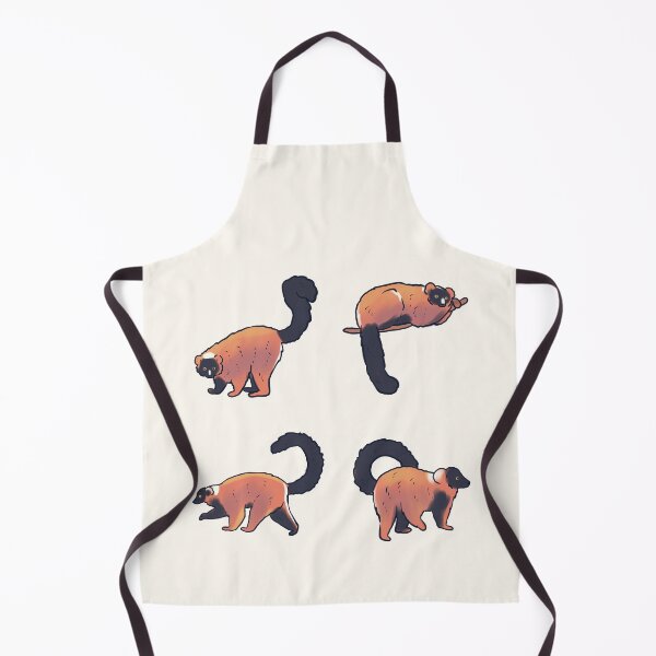 Item preview, red ruffed lemur pack designed and sold by Mayarart.